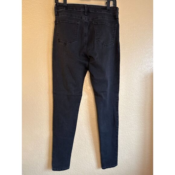 Kut From The Kloth Mia High Waist Skinny Black Jeans Womens 8 - Picture 2 of 6